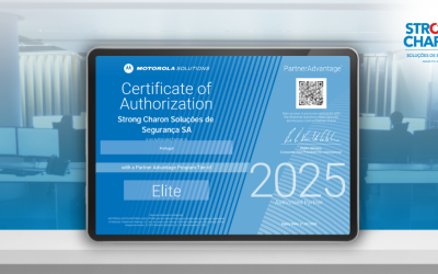 STRONG CHARON reconhecida como parceiro ELITE da Avigilon (Motorola Solutions)
